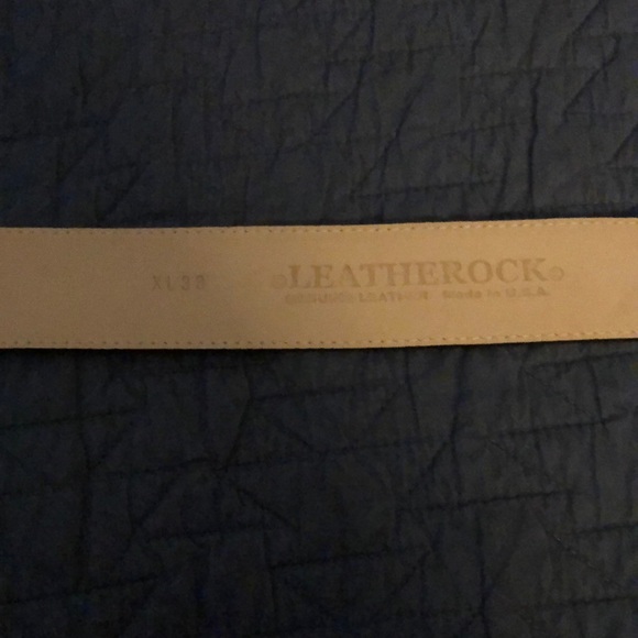 NWT Leatherock metallic bronze belt 34, 36, 38
